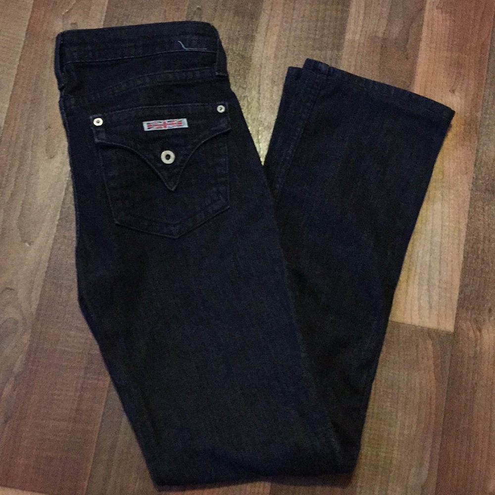 Hudson darkwash denim jeans size 27